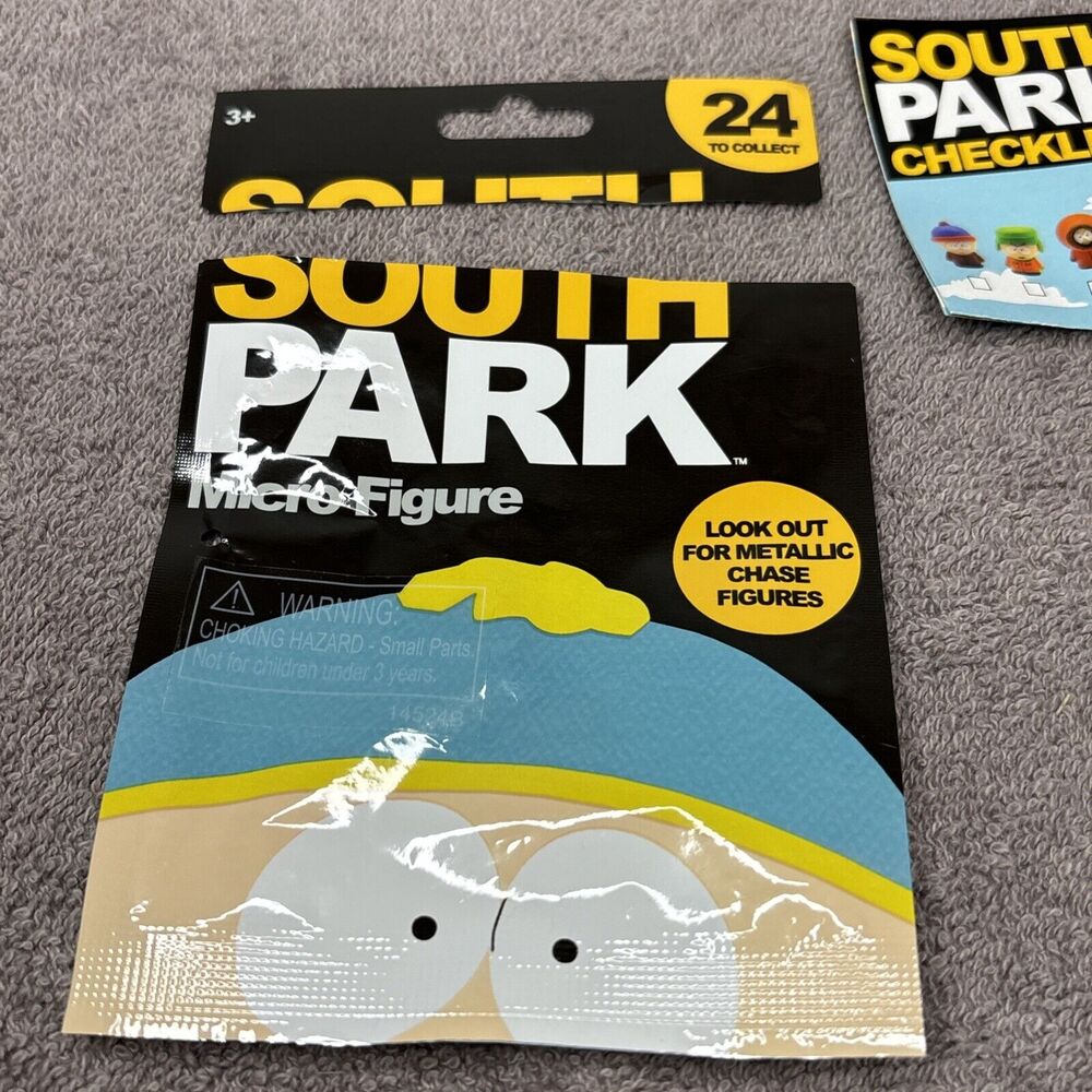 Kyle (Chase Metallic Silver) 1" South Park Micro Figure. Open Blind Bag. - Picture 4 of 5